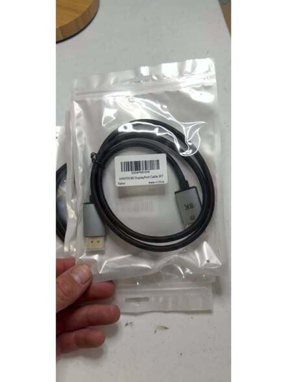 UANTIN 8K DisplayPort Cable 3FT New